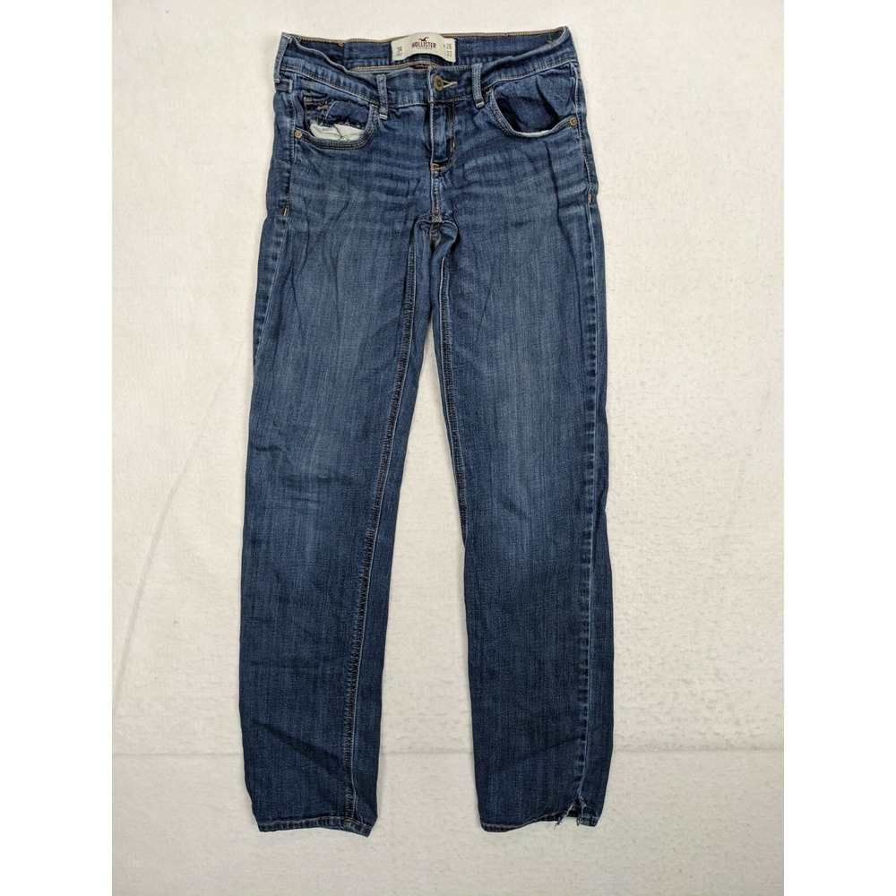 Hollister Social Stretch Womens Jeans Size 3 R Blue